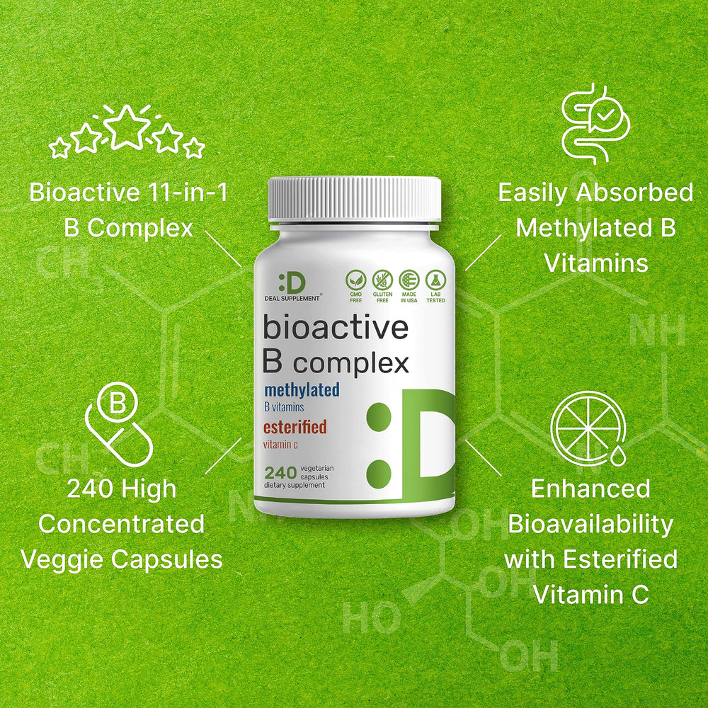 Methylated B vitamins for enhanced bioavailability