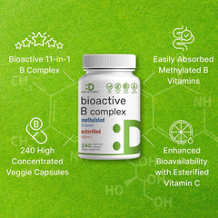Methylated B vitamins for enhanced bioavailability