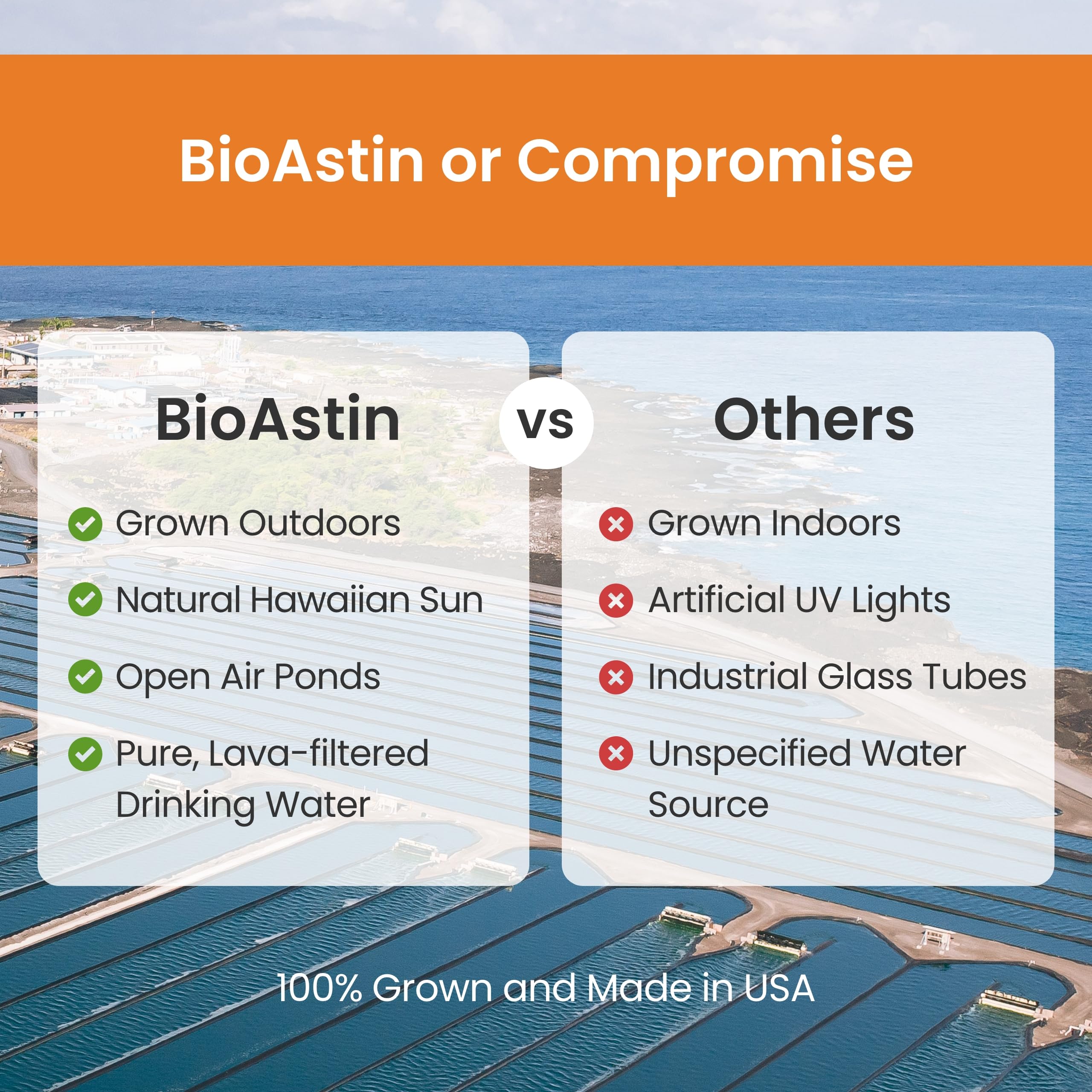 Illustration of astaxanthin and carotenoids in BioAstin Supreme
