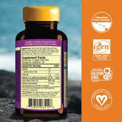 Close-up of BioAstin Supreme label