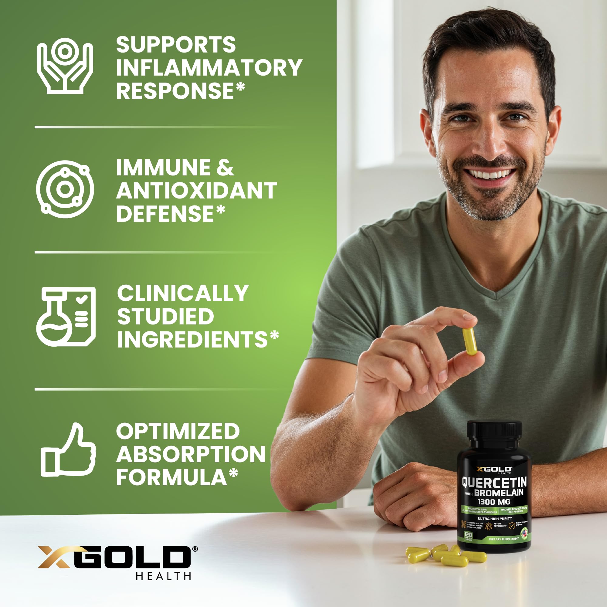 Illustration showing quercetin bioavailability