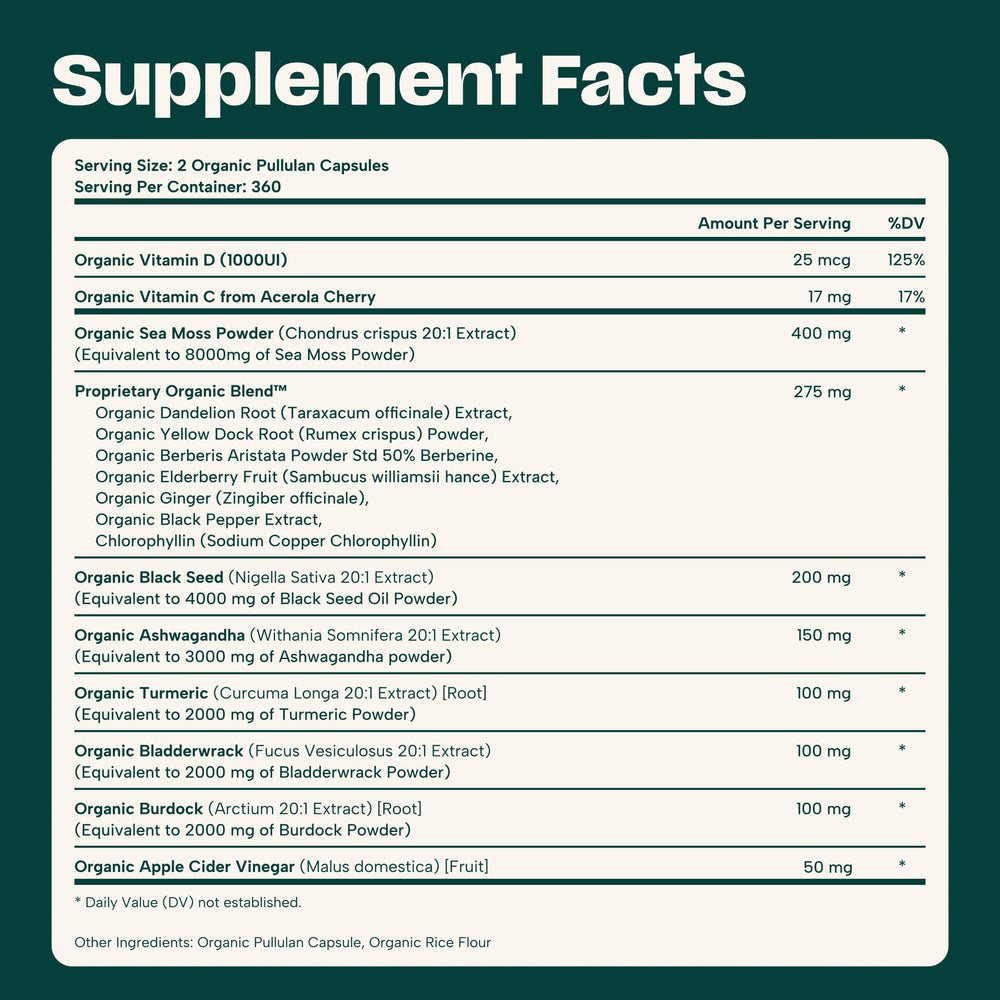 Capsules highlighting turmeric and black pepper for absorption