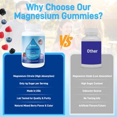 Close-up of Biobor Mixed Berry flavor gummies