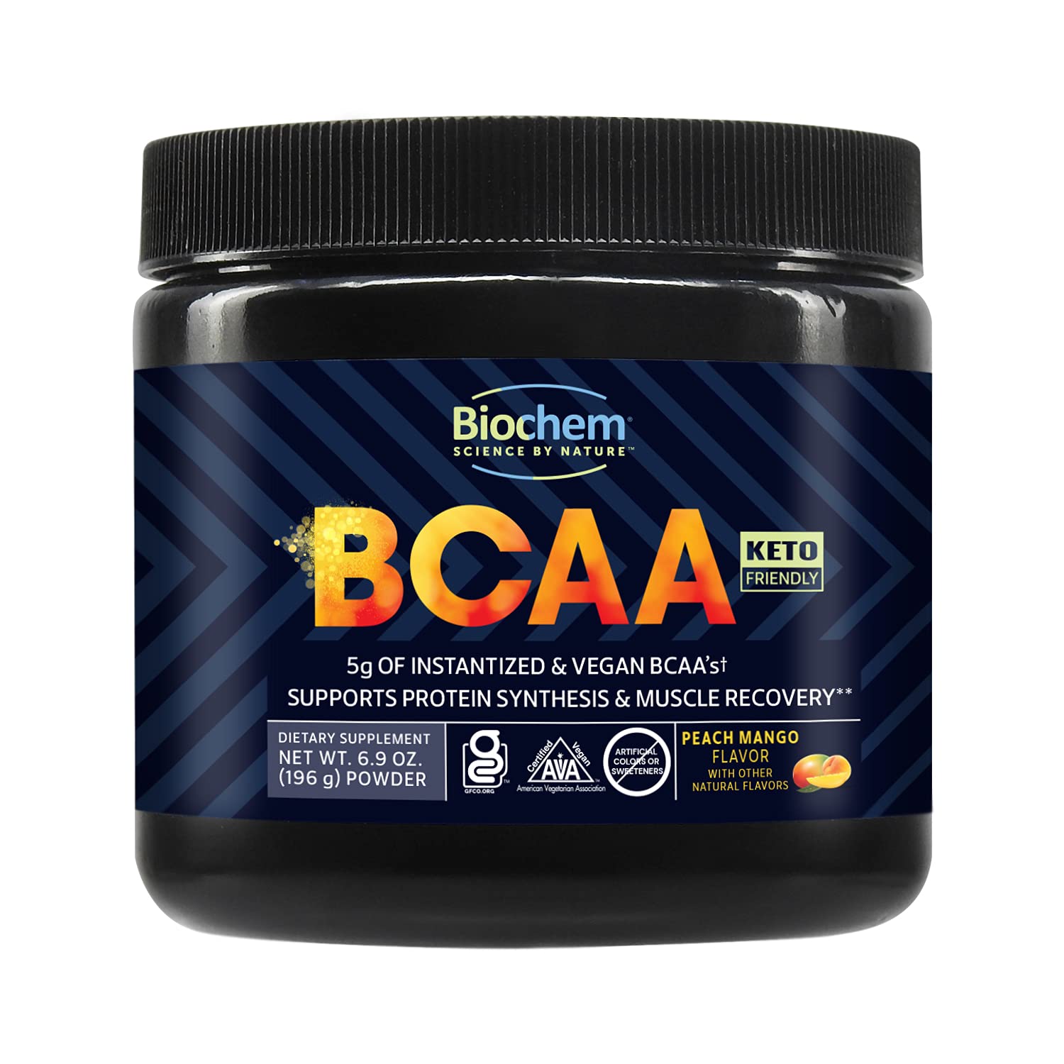 Biochem BCAA Powder Peach Mango hero image
