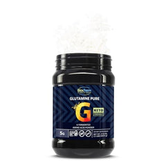 Serving scoop with 5g of L-glutamine powder