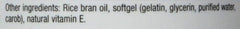 CoQ10 400 mg softgels with rice bran oil and vitamin E