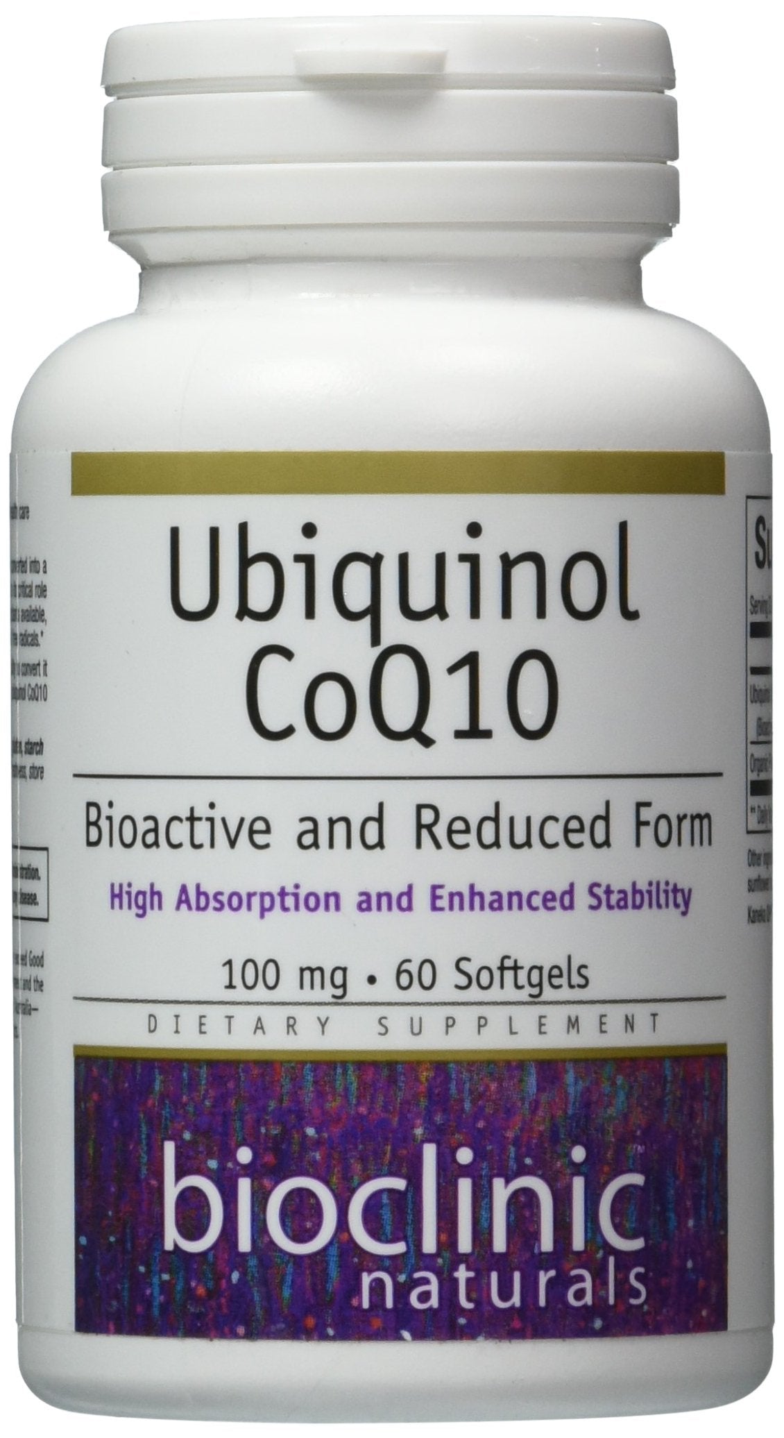 Bioclinic Naturals Ubiquinol Softgels bottle