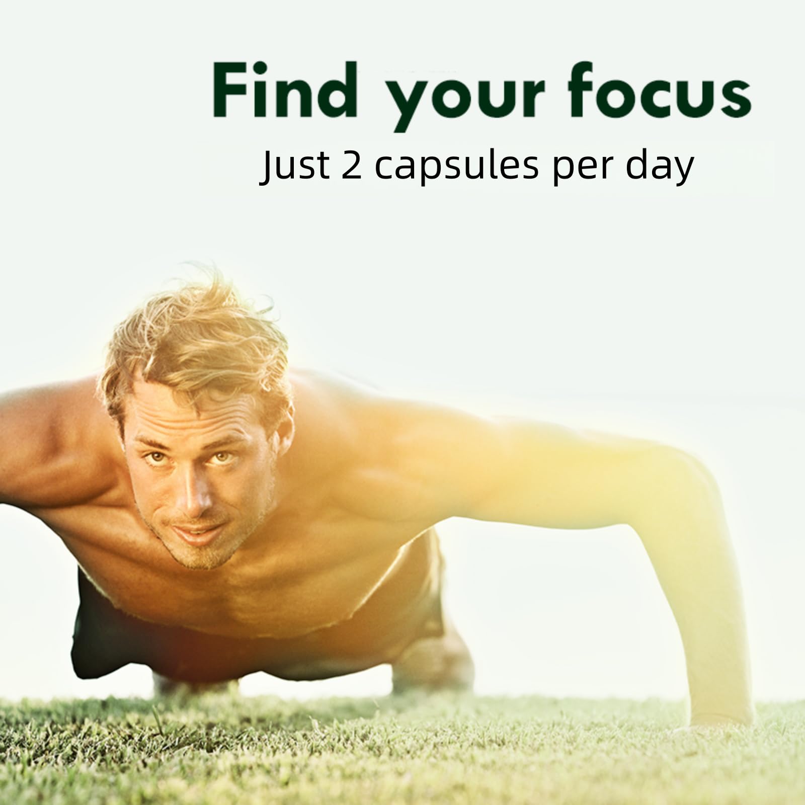 Dosage guidance: two gummies daily for focus and energy