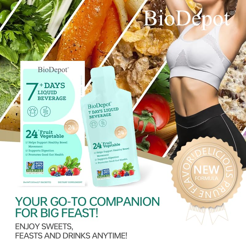 Biodepot purity assurance seal on bottle communicates safe ingredients