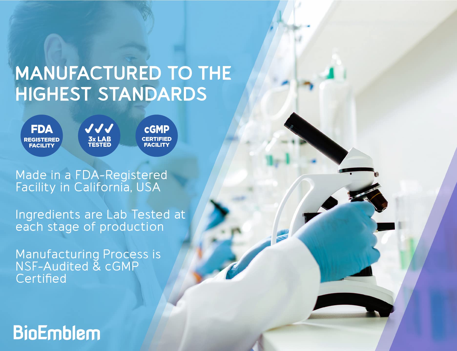 California-made facility labeling
