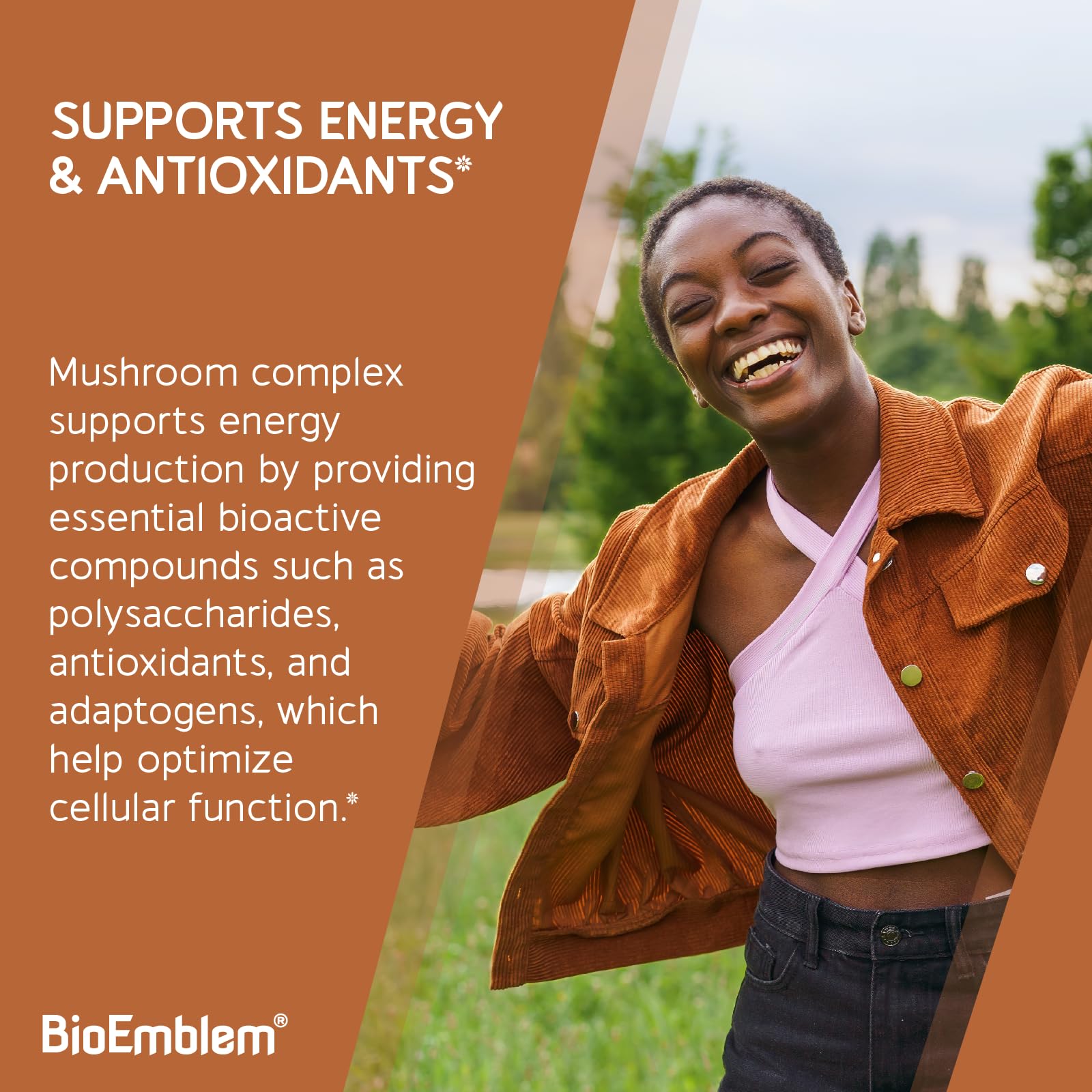BioEmblem Mushroom Complex Cordyceps 10:1 extract – capsule image