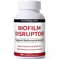 Bottle of Biofilm Disruptor Enzyme Complex with vegan capsules