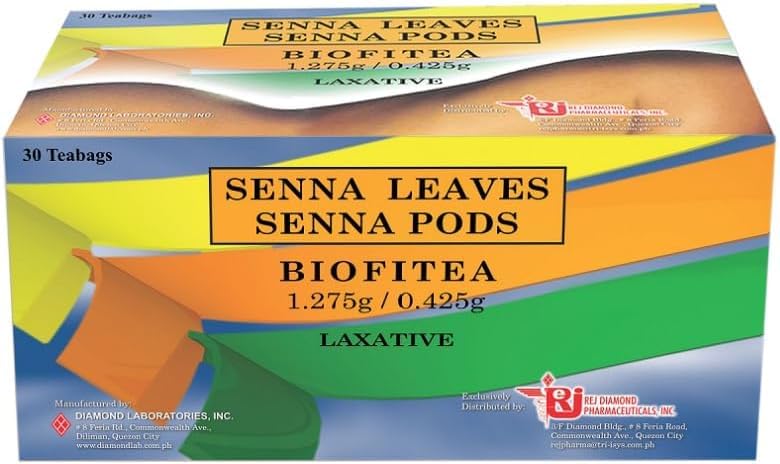 BIOFITEA 30 Servings One Box - packaging and label back