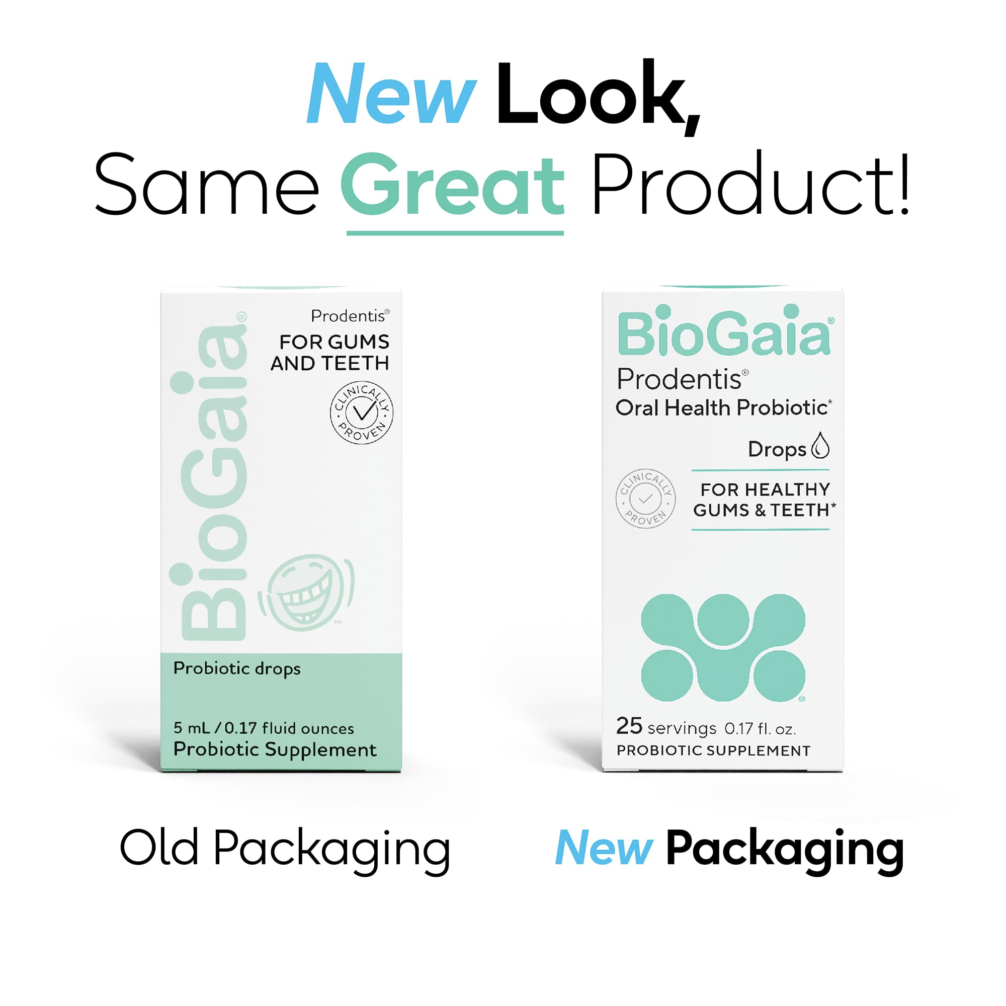 Dropper with Prodentis drops ready to use