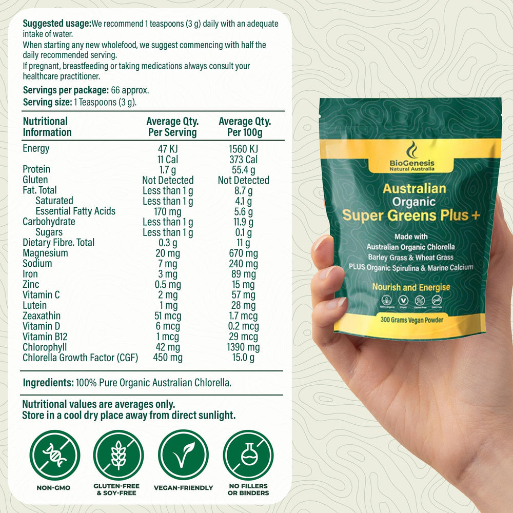 Serving scoop with powder showing its texture