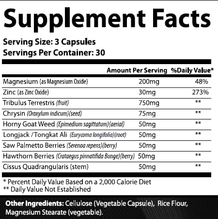 BioImmune Testagra saw palmetto herbs promote hormone-support blend visuals.