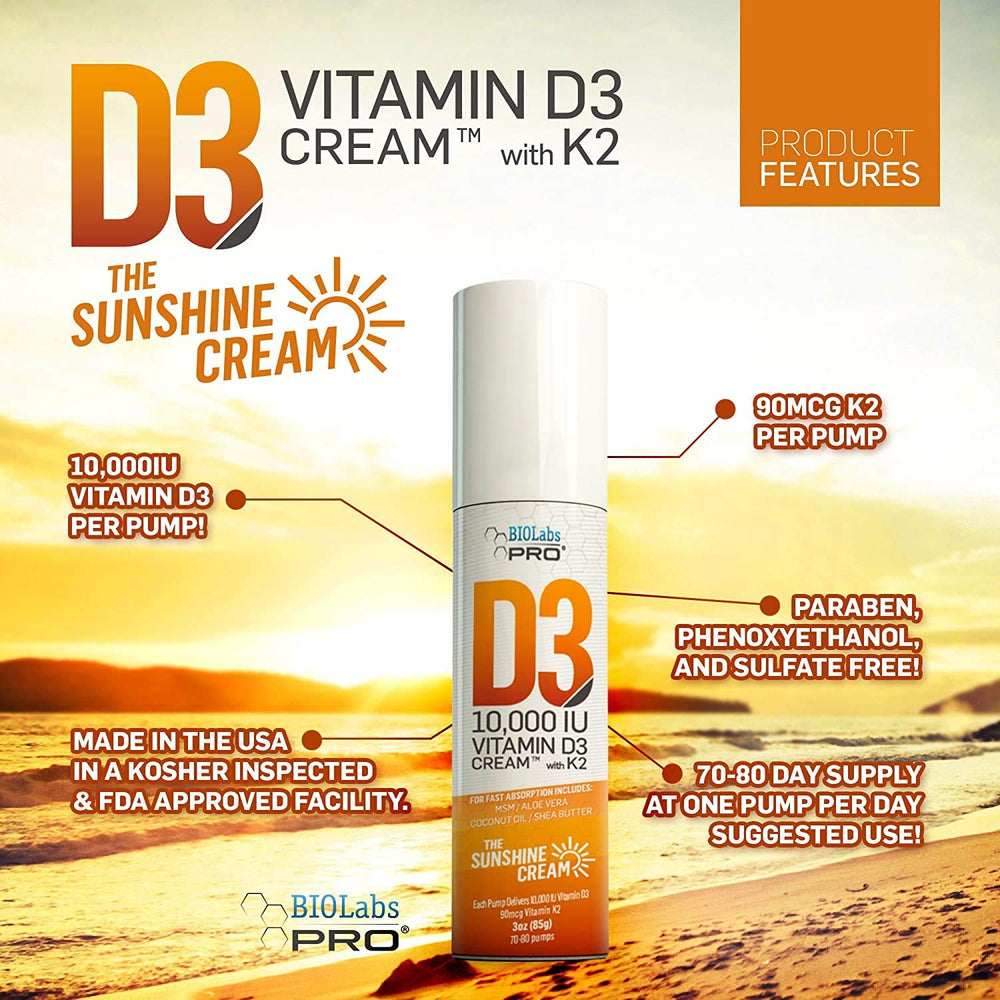 Ingredients: vitamin D3 10000IU with K2 and olive leaf extract