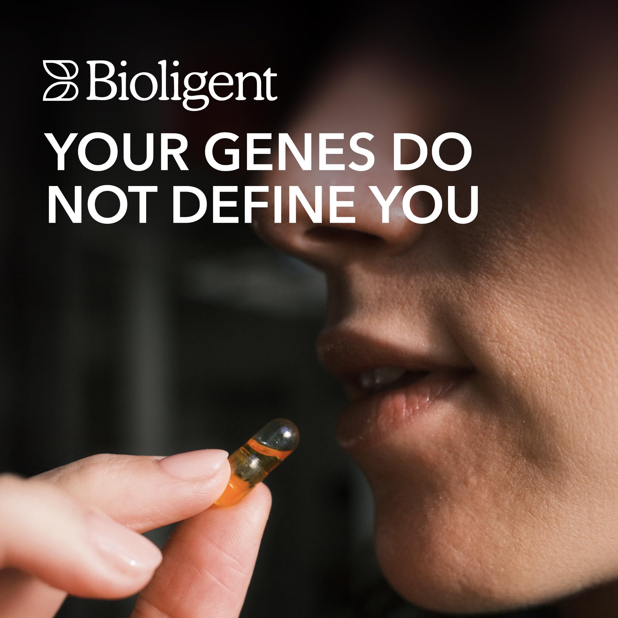 Capsules being taken with a meal for daily routine