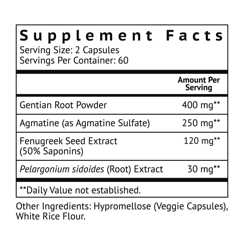 Biolor HungerUp pills close-up showing easy-to-take capsules for daily appetite support.