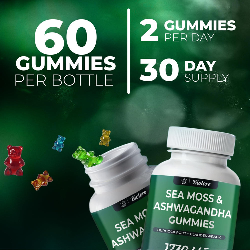 60 gummies per bottle