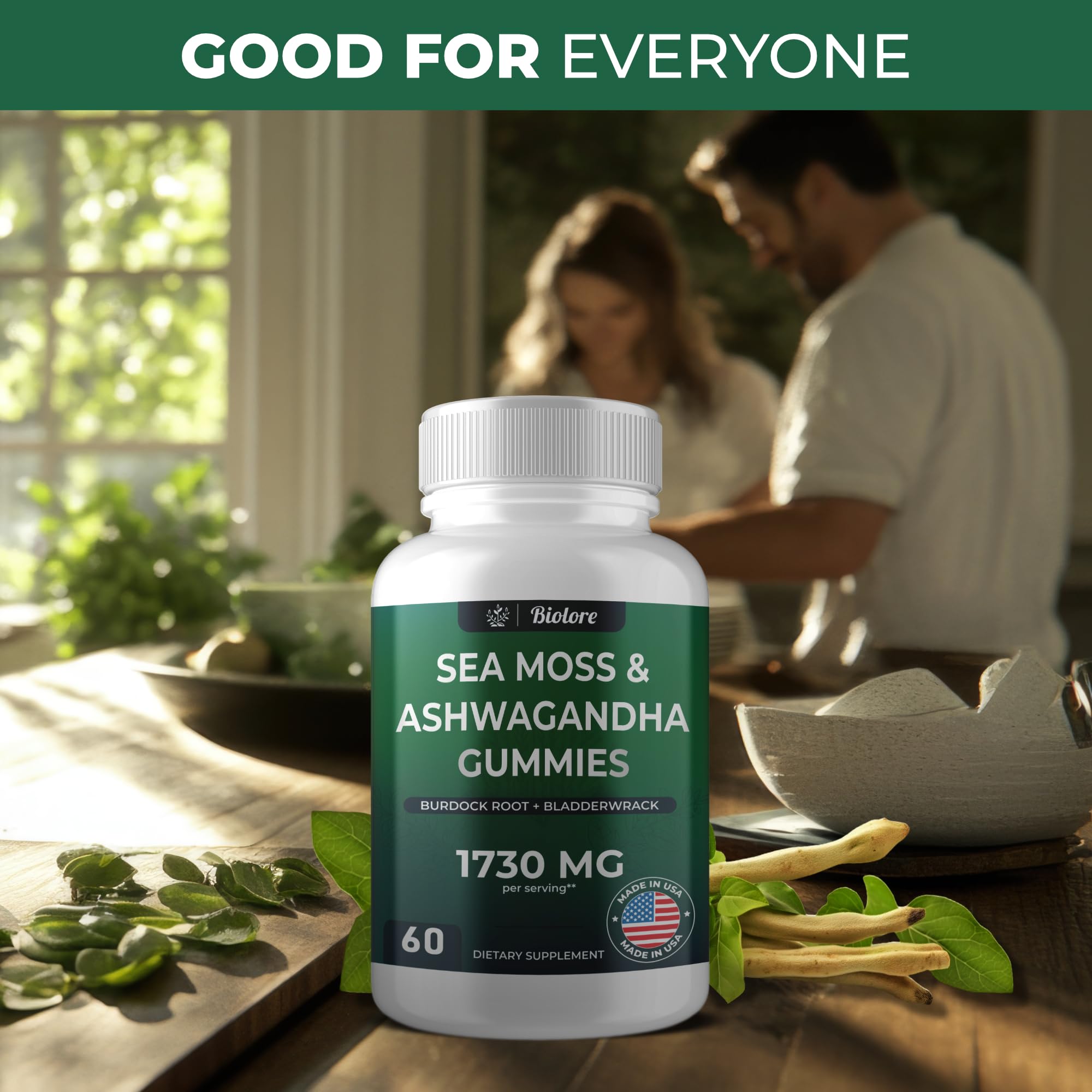 Naturally fruity Sea Moss Glow Gummies flavor