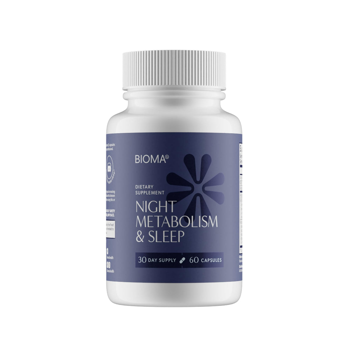 Bioma Night Metabolism & Sleep bottle and capsules