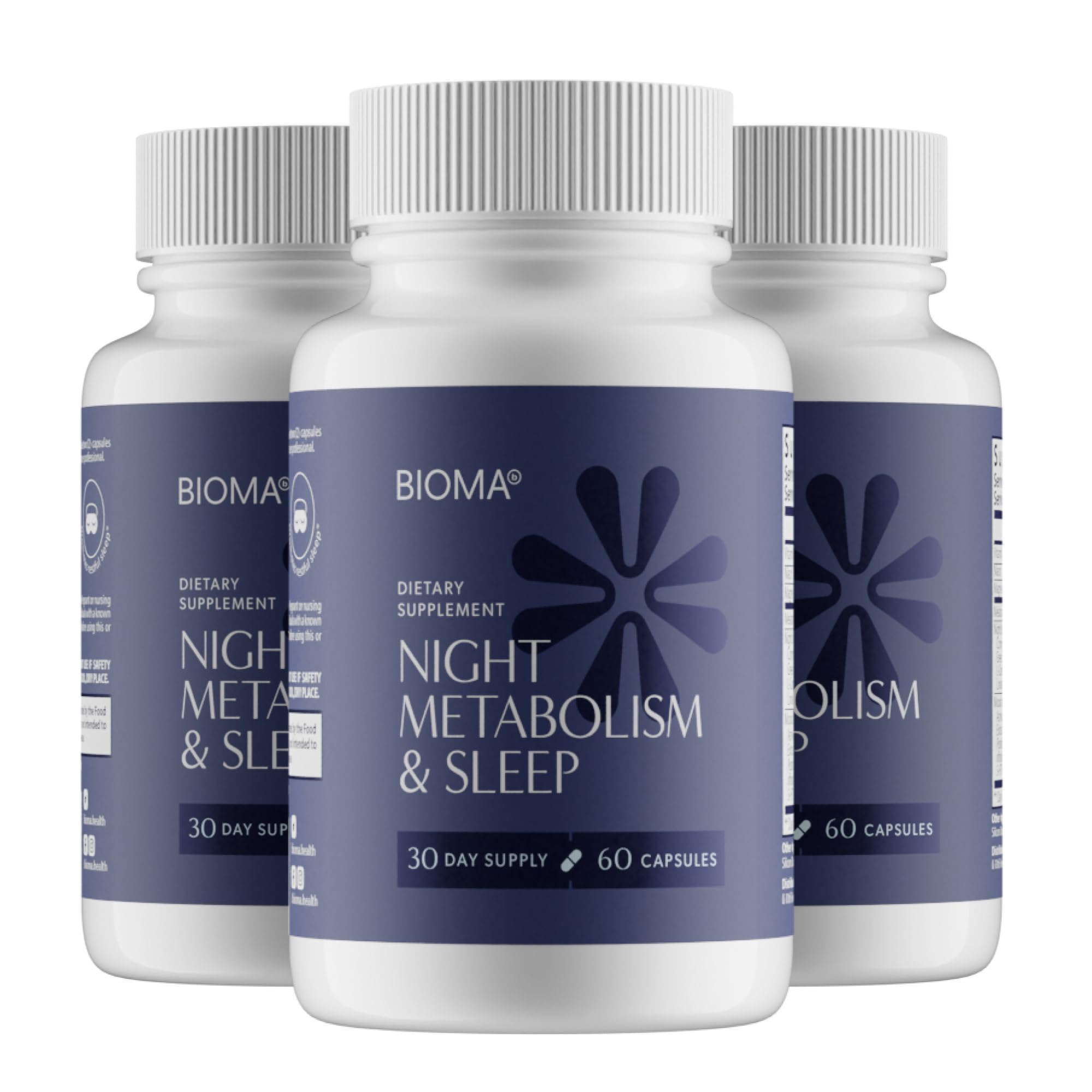 Bioma Night Metabolism & Sleep bottle with label