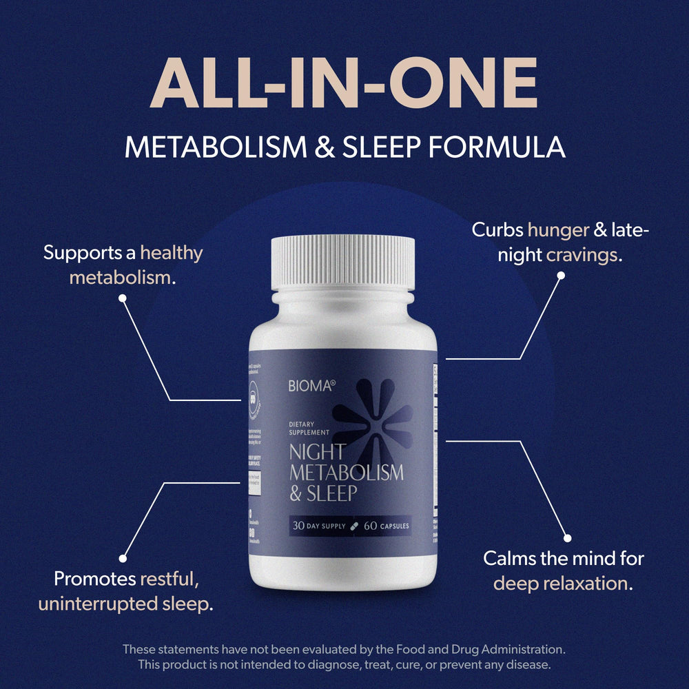 Night Burn Blend ingredients including green coffee bean