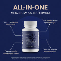 Two capsules ready to take before bedtime
