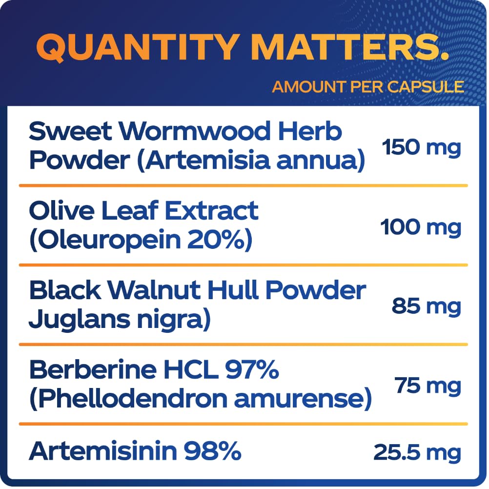 BioMatrix para-X ingredients highlight wormwood, berberine, olive leaf for broad-spectrum gut support