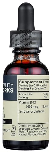 Made in the United States label for Biomed Balance B12 Drops