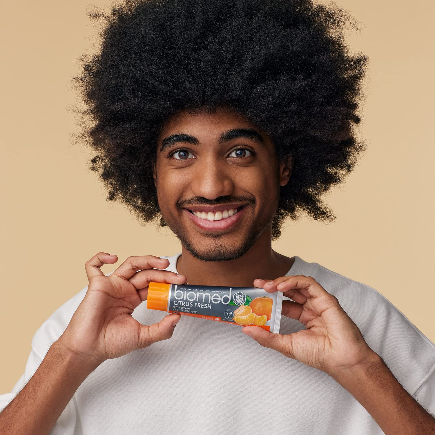 Product label Biomed Citrusfresh 3.53 oz