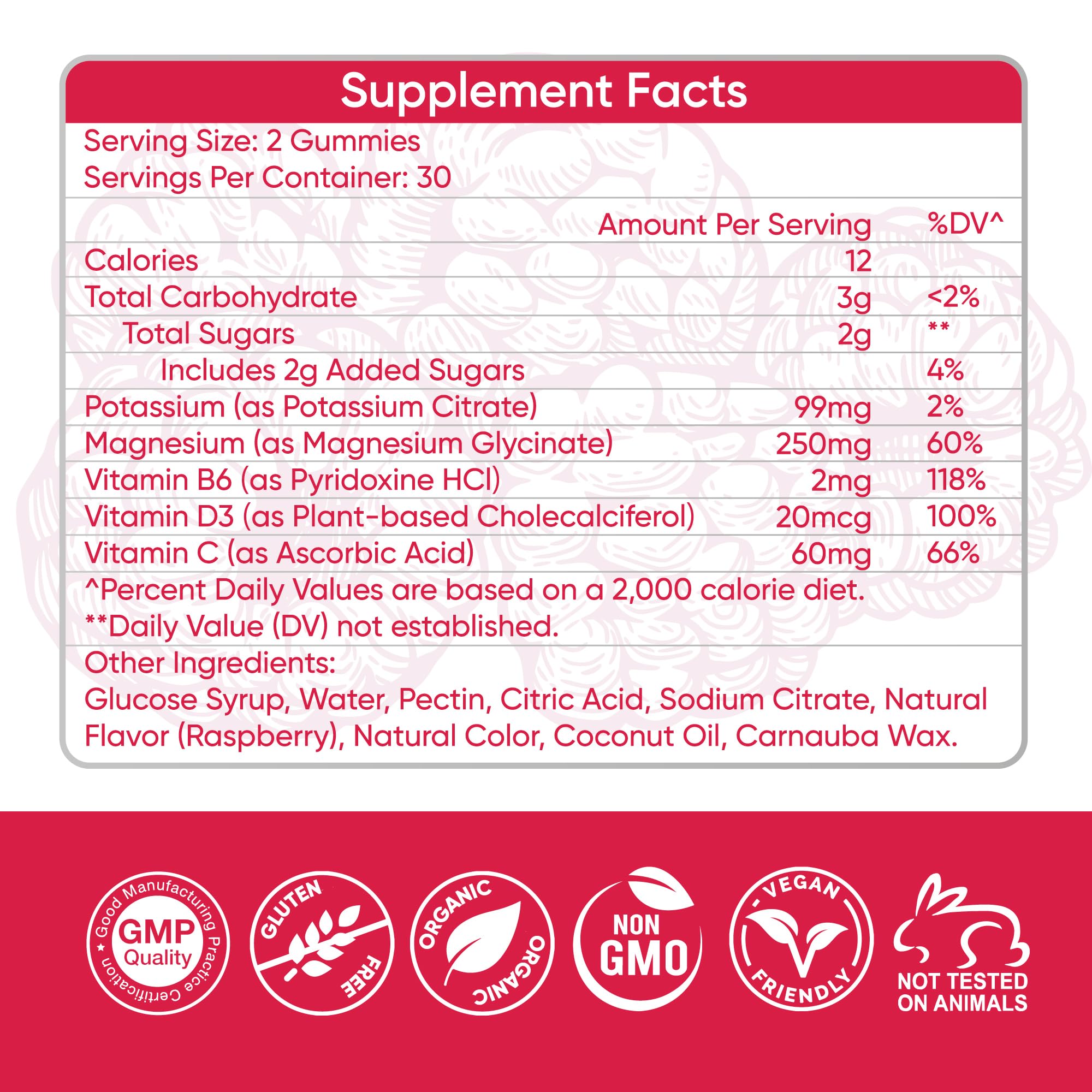 All-ages family-friendly use illustration of gummies