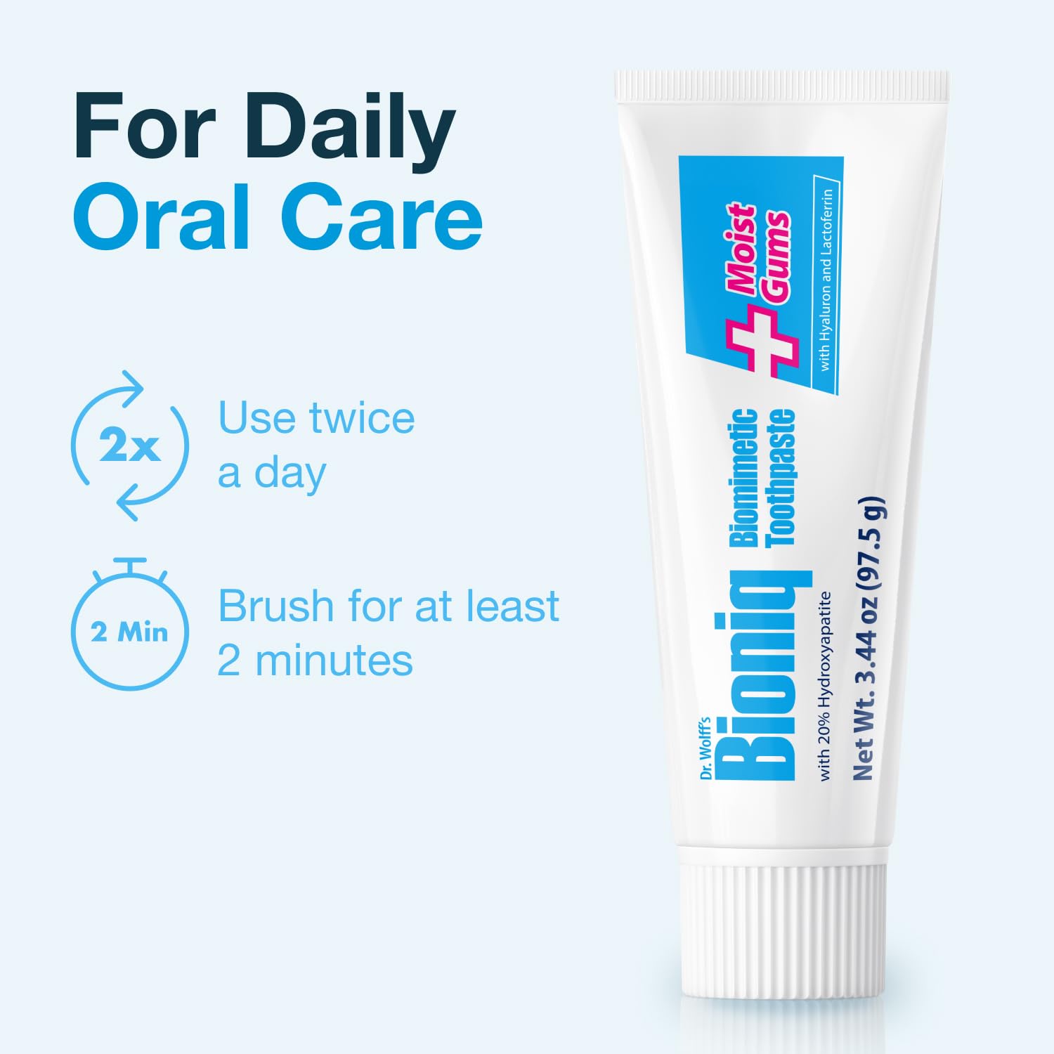 Biomimetic hydroxyapatite supporting enamel health