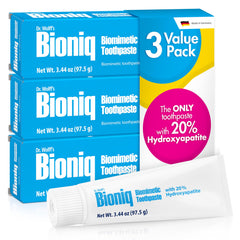 Bioniq Classic Biomimetic Toothpaste tube and packaging (3.44 oz)