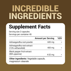 Bioperine black pepper source for enhanced absorption