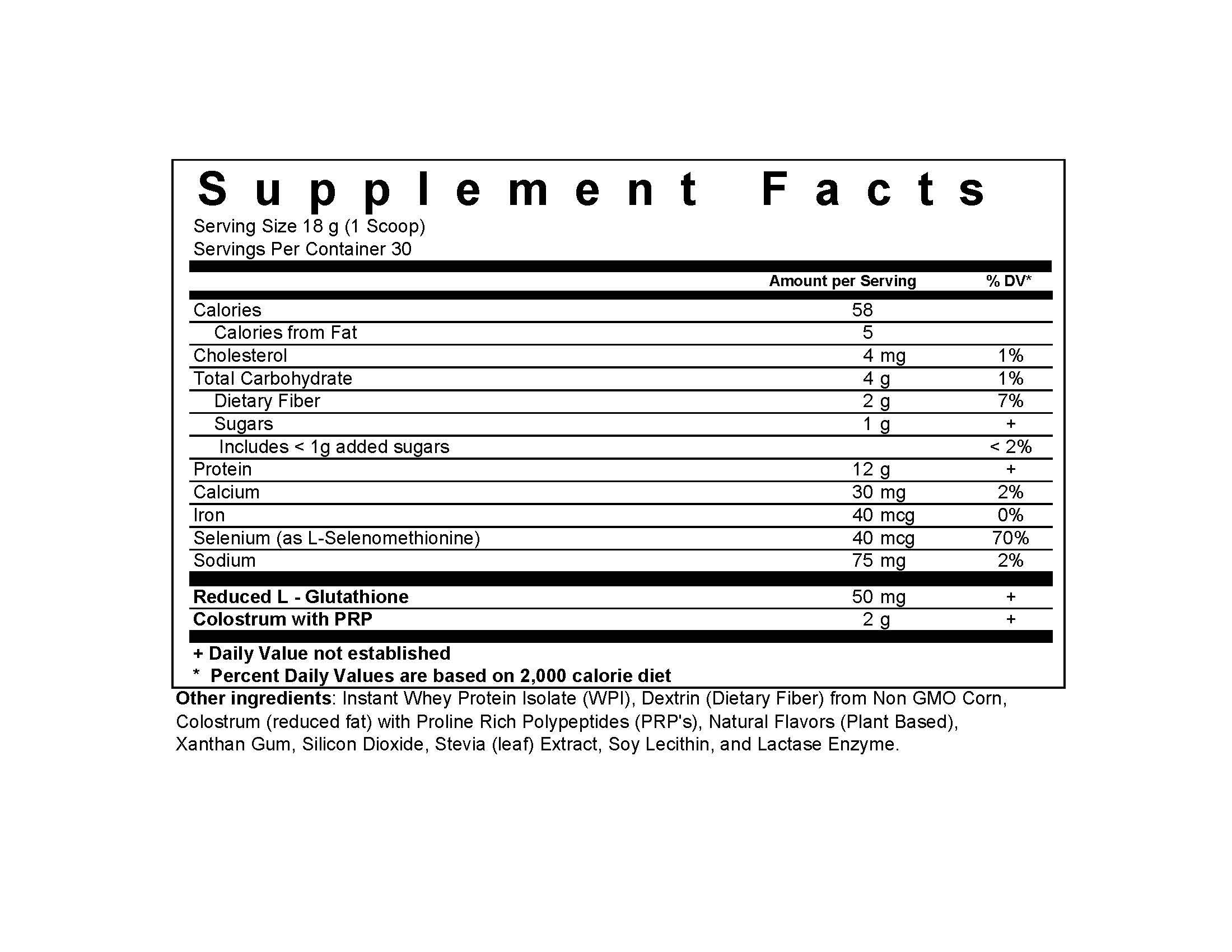 Biopharma Nanopro Immune Whey Protein packaging and box