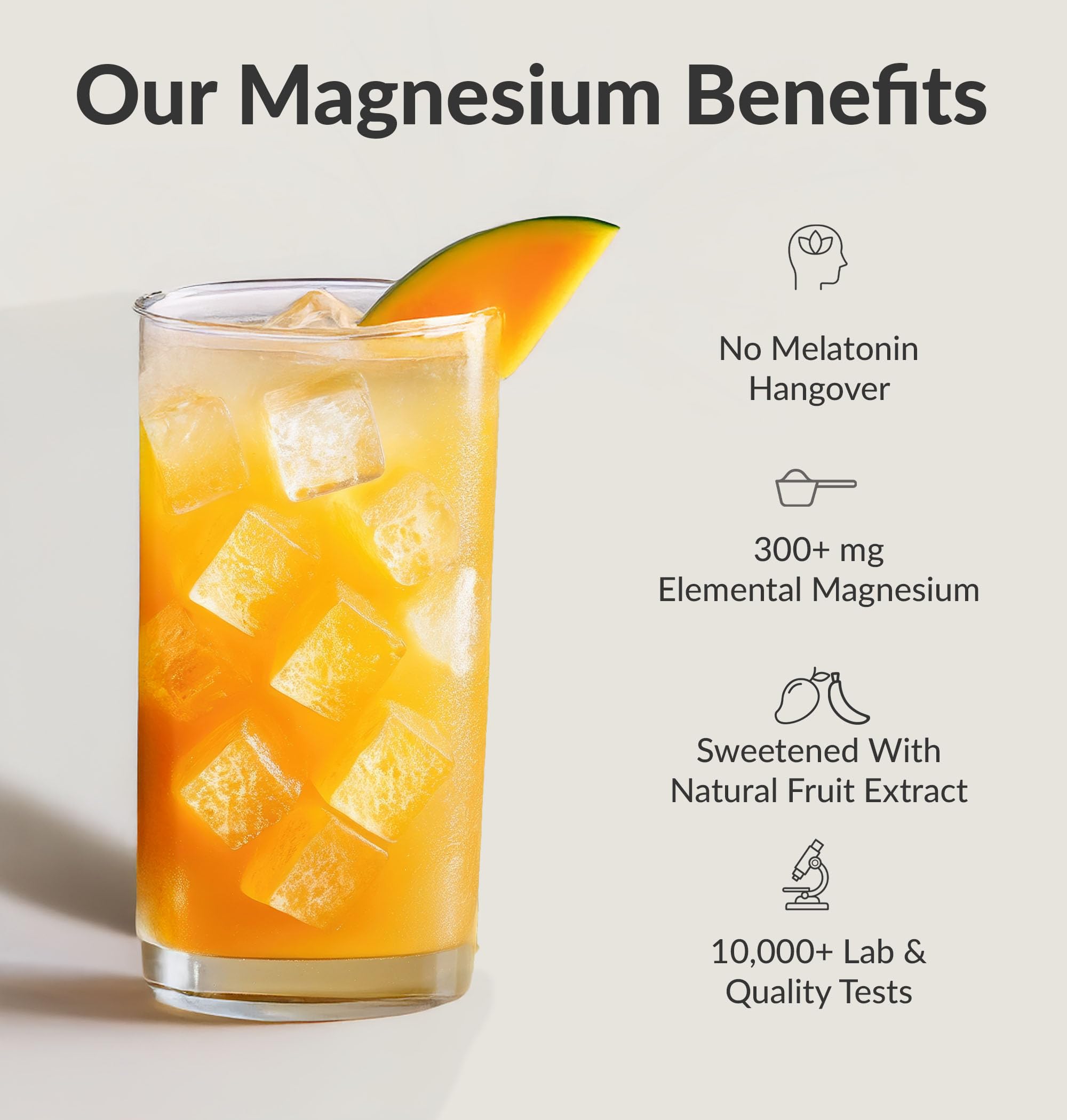 Banana Mango flavored Magnesium Breakthrough Drink can