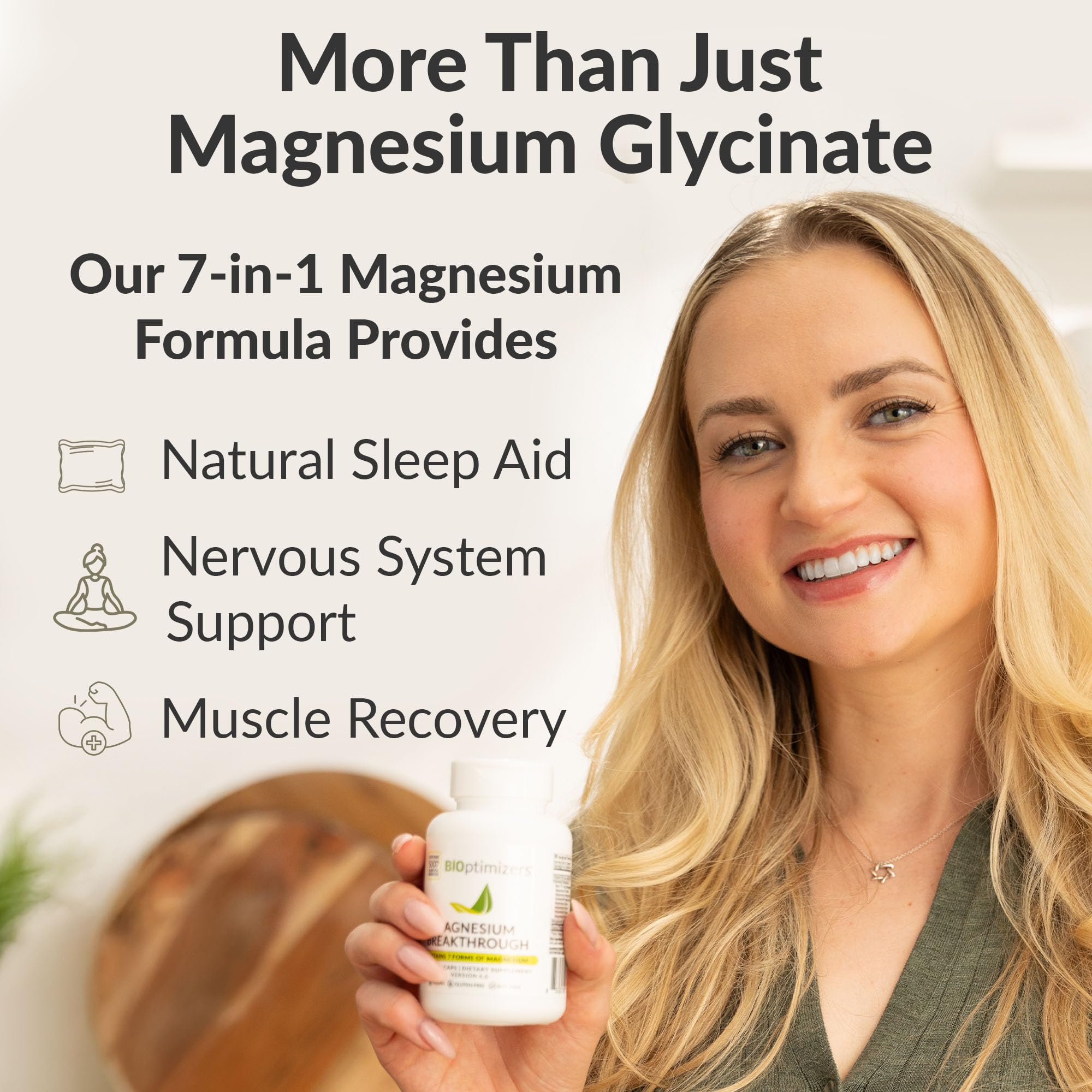 Evening-use scene with BIOptimizers Breakthrough for restorative calm.