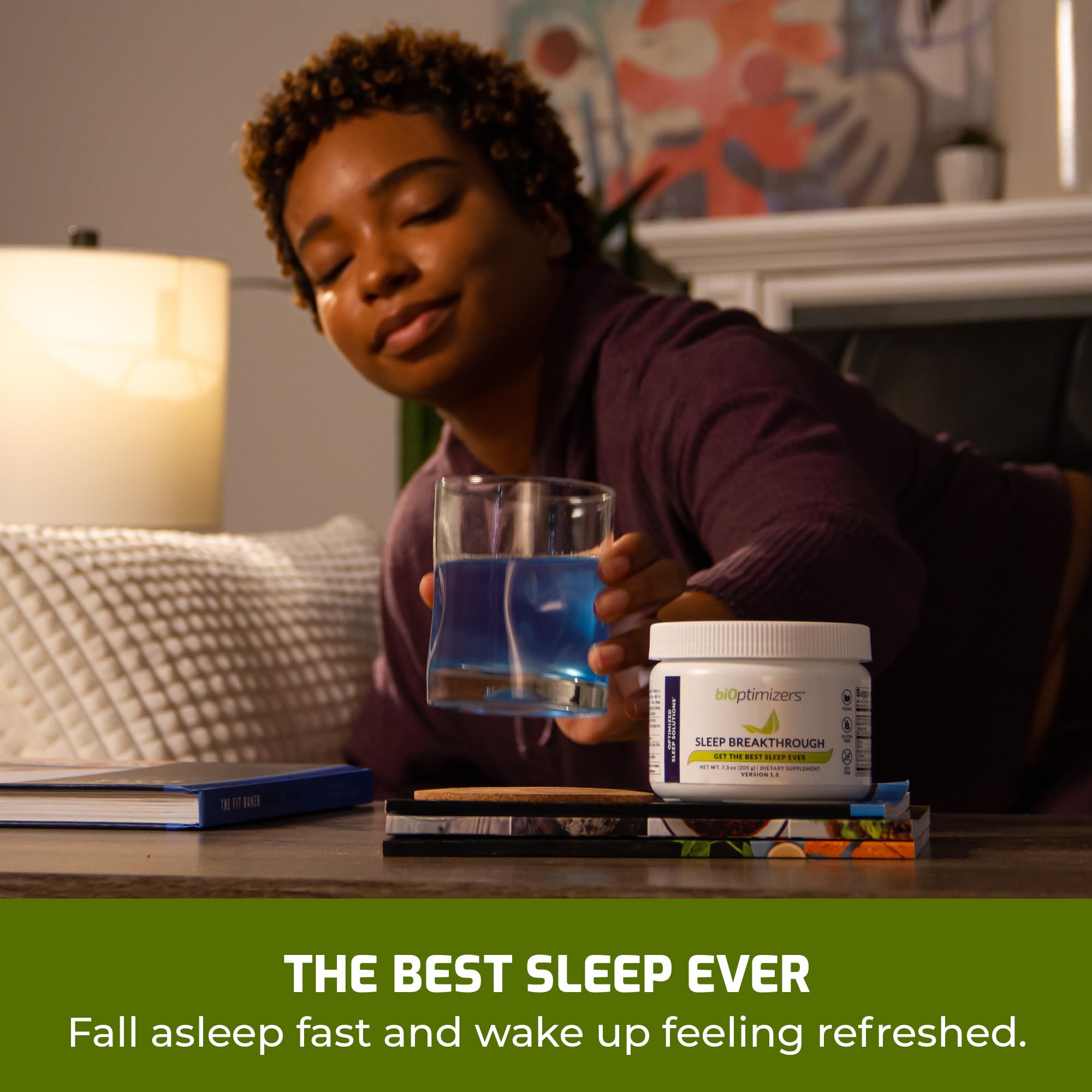 Close-up of Sleep Breakthrough 2.0 powder texture