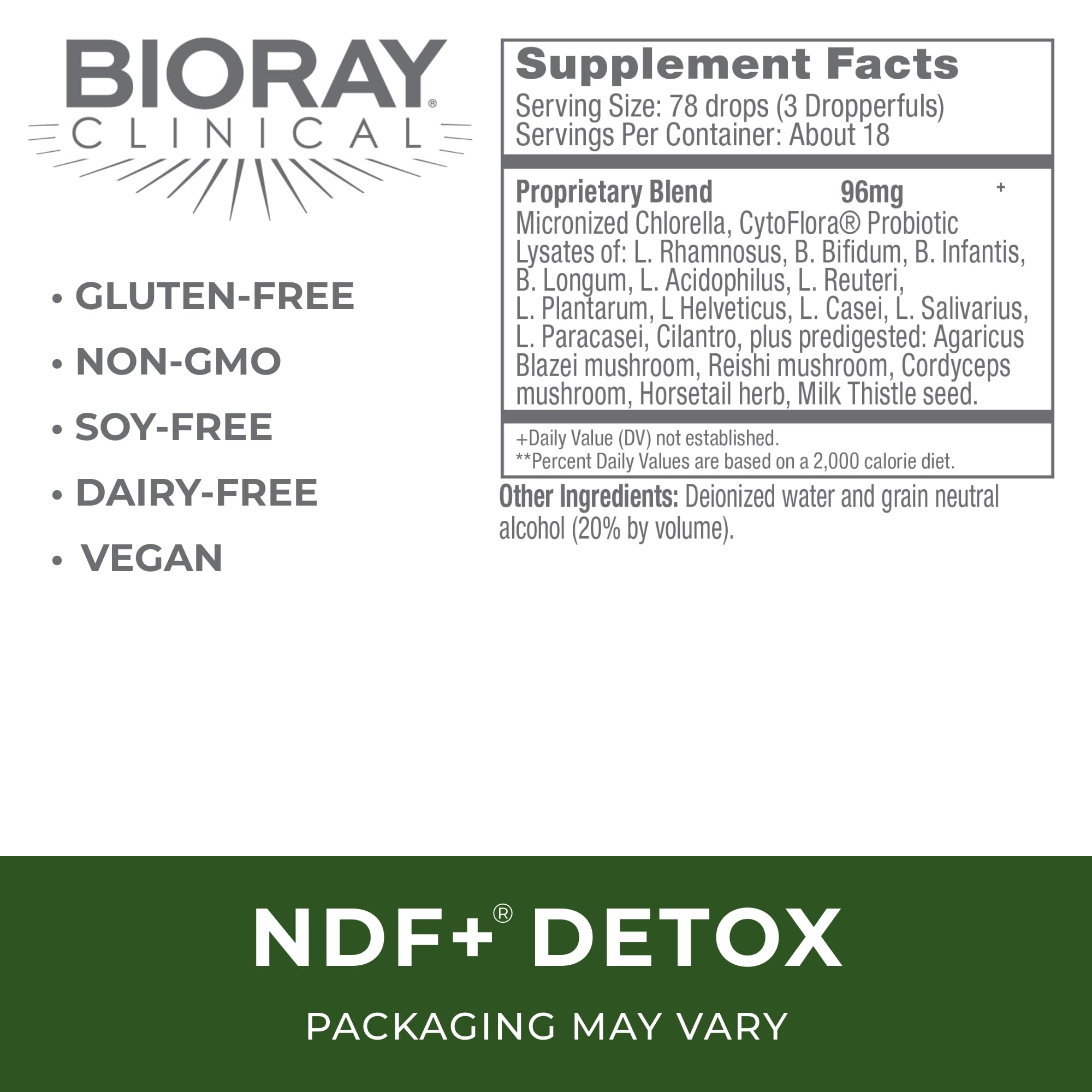 NDF Plus benefits: toxin removal, memory and immune support, energy and focus