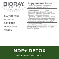 NDF Plus benefits: toxin removal, memory and immune support, energy and focus