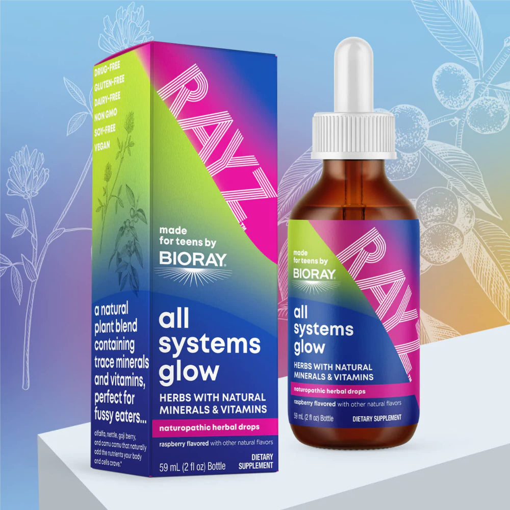 BIORAY RAYZ All Systems Glow Raspberry dosage and usage directions