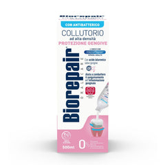 Biorepair Gum Protection mouthwash bottle front view