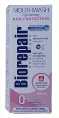 Biorepair Gum Protection Mouthwash 500ml pack of 2 packaging