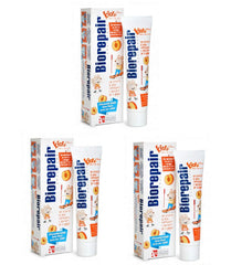 Biorepair Kids 0-6 Peach Toothpaste 50ml tube with packaging