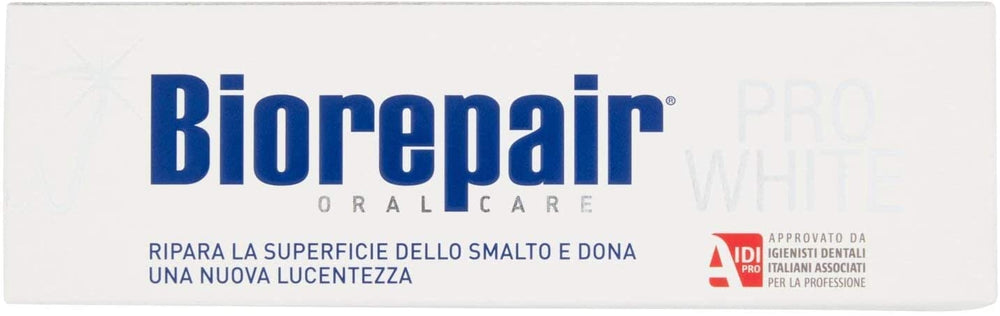 Graphic showing Biorepair's enamel repair with microRepair