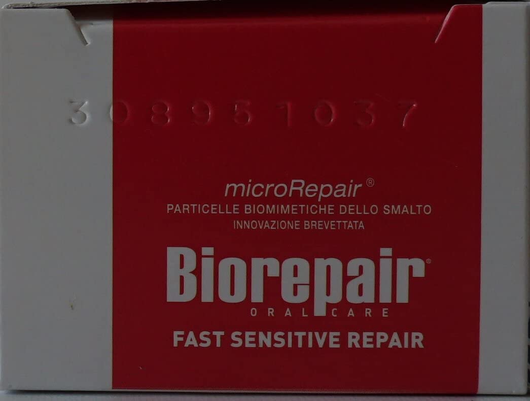 Biorepair packaging showcasing Italian quality 3-tube set
