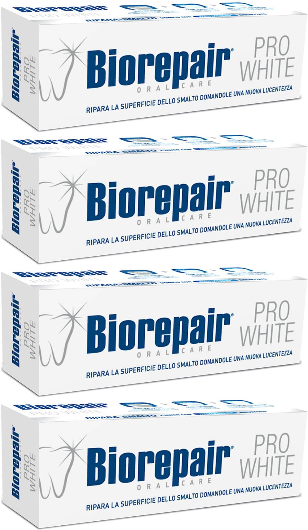Biorepair Pro White toothpaste 75ml Italian import hero image