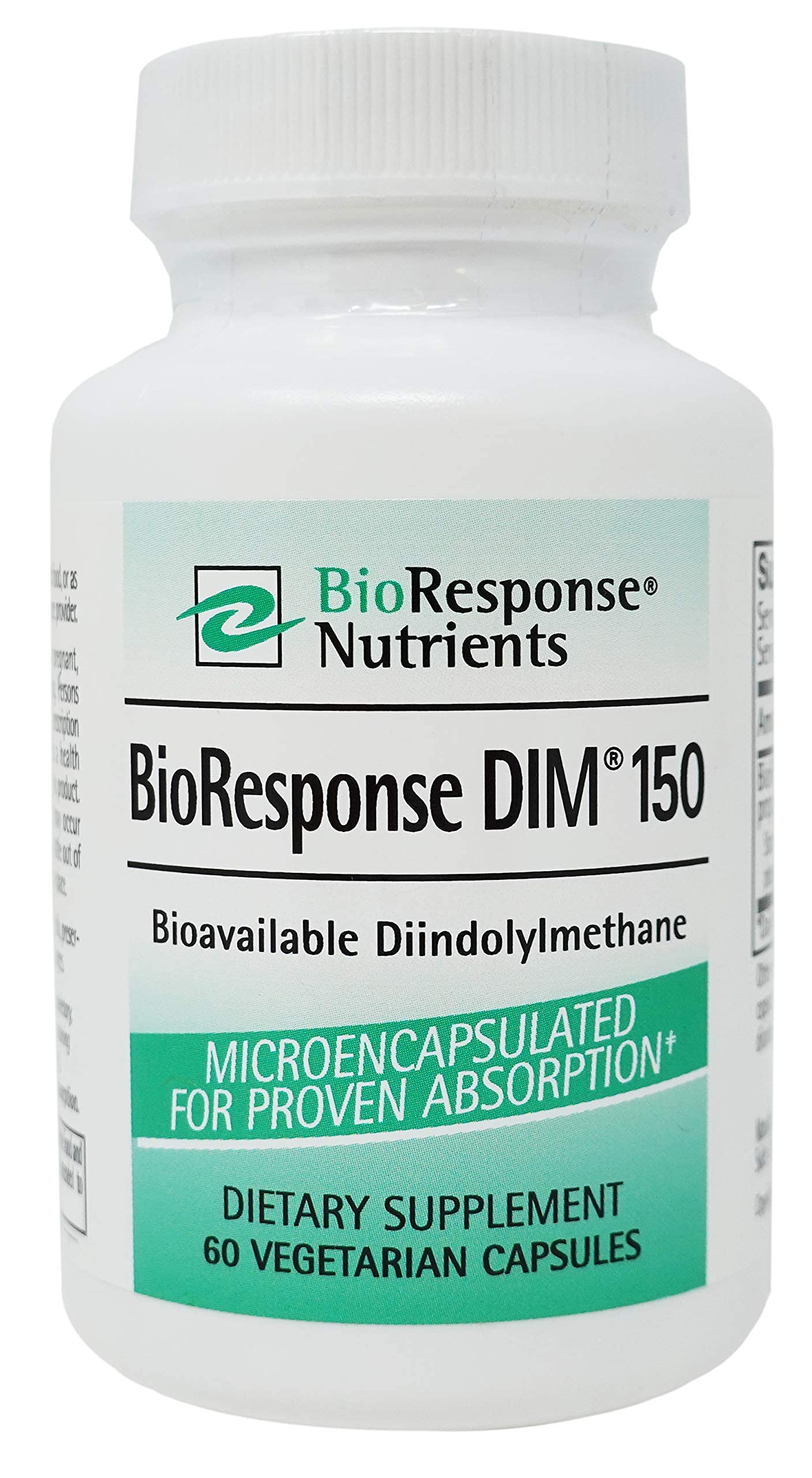 BioResponse DIM 150-150mg 60 capsules bottle